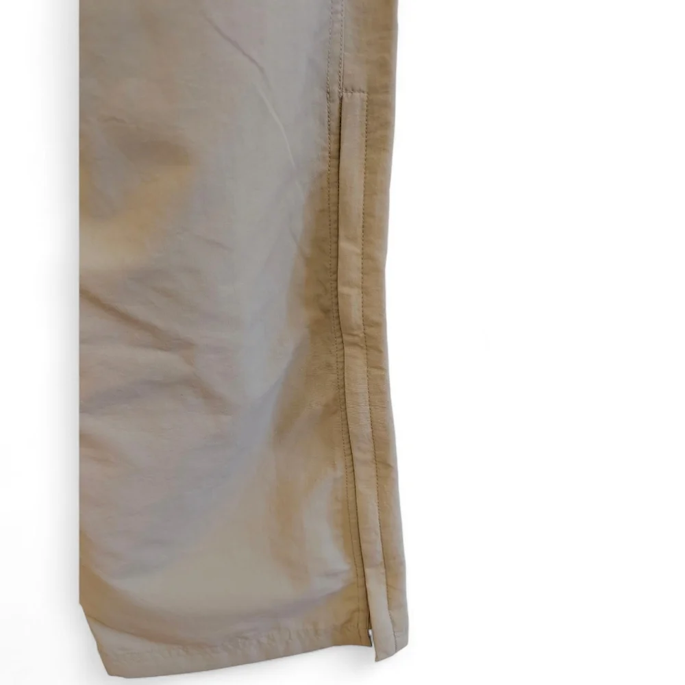LLBEAN Tropicalwear Pants Nylon Lined UPF Stone Tan Tall Large New